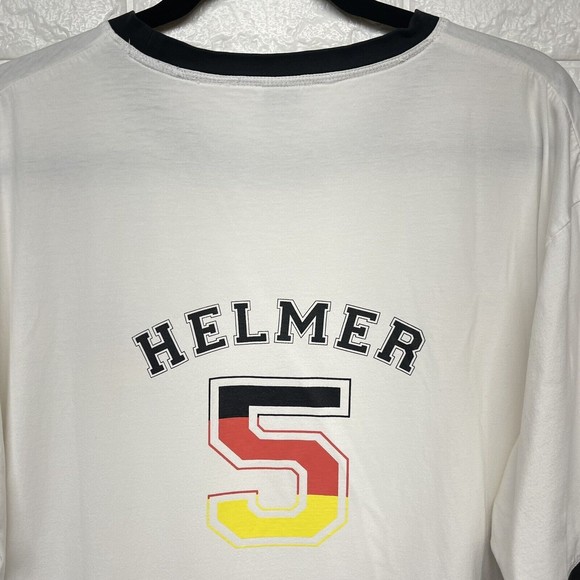 Thomas Helmar Signature Printed Germany Football Soccer Cotton Tshirt Men XL EUC - Picture 9 of 10
